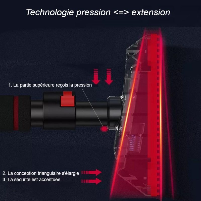 Pression Extension Barre De Traction Porte Ajustable B11765 | WO-Calisthenics