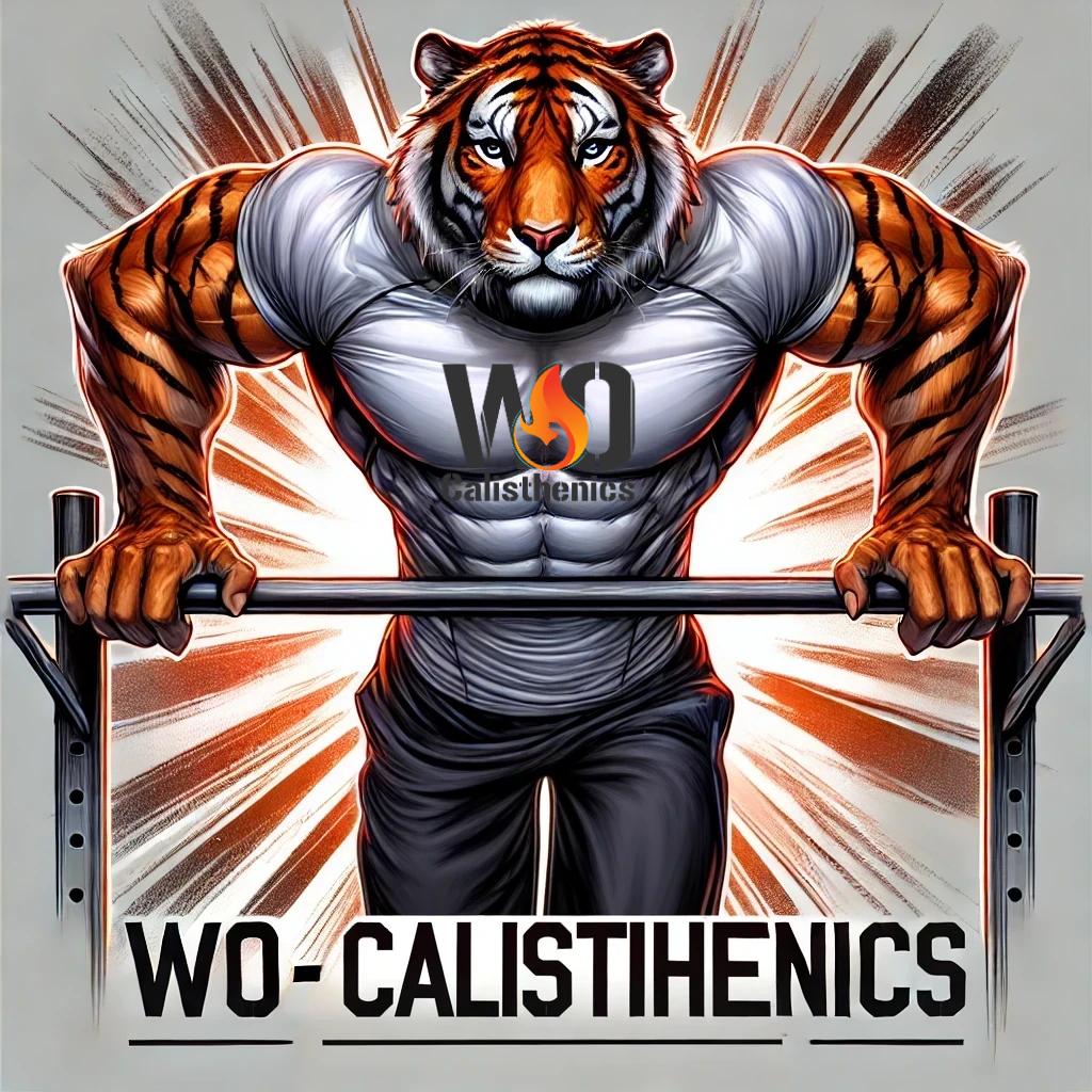 T Shirt Sport - Qualité Performance avec Tiger --- WO-Calisthenics