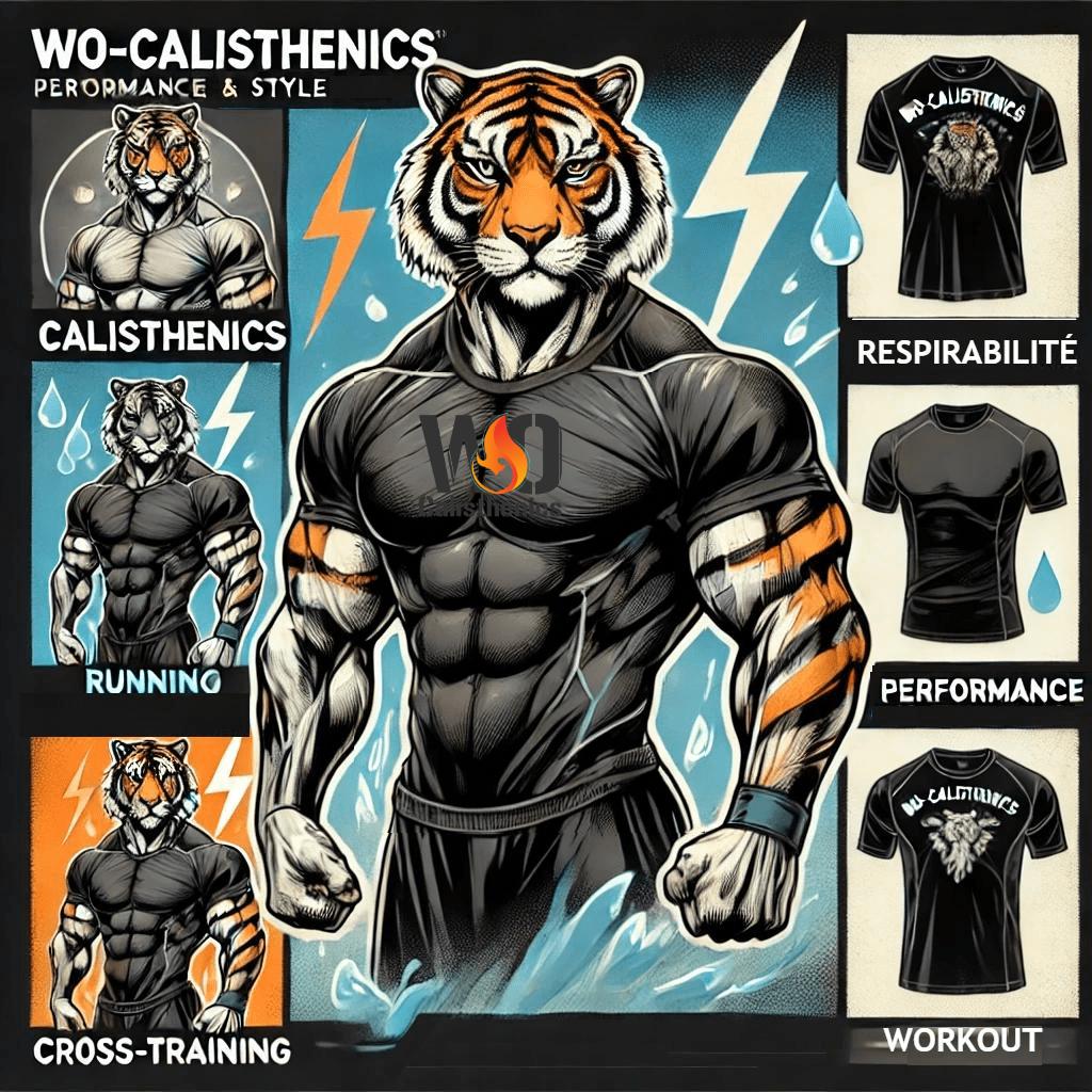 T Shirt Sport - Matériaux et Technologie utilisés 4 -- WO-Calisthenics