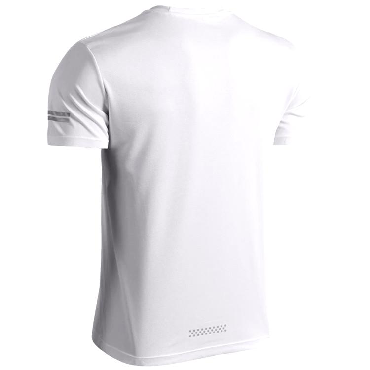 T Shirt Running Personnalisable - Blanc vue arrière -- WO-Calisthenics