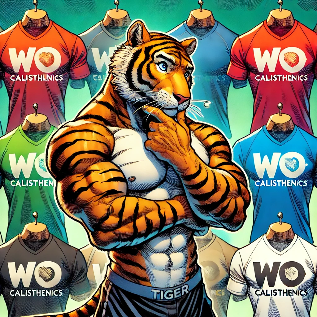 T Shirt Sport - Comment choisir - Tiger -- WO-Calisthenics